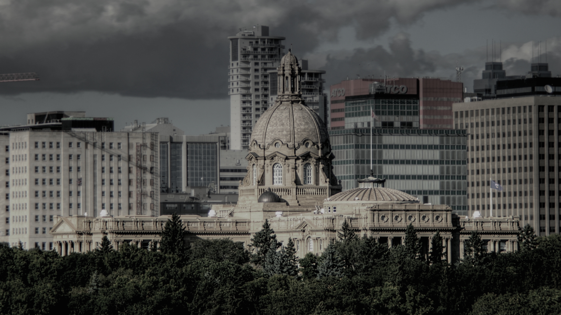 Alberta Legislature Building - where the MAS scam is being planned behind closed doors